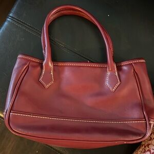 Selling two small red purses, very cute.